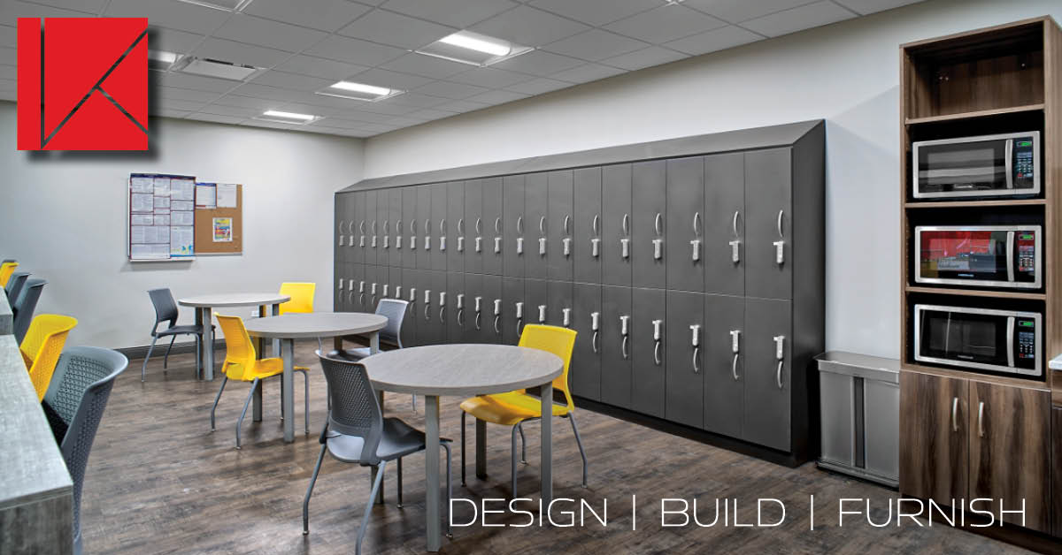 breakroom design in COVID world