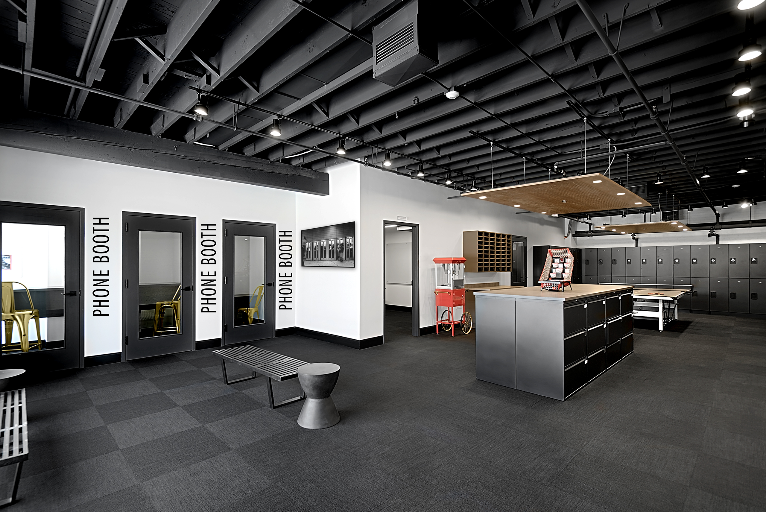 office lobby with several chairs