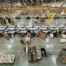Retrofitted warehouse designed for e-commerce fulfillment