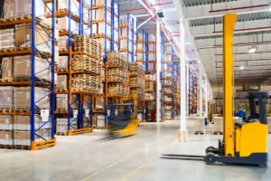 Dry storage warehouse designed for efficient inventory management