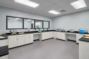 Laboratory design-build planning for QA laboratory construction